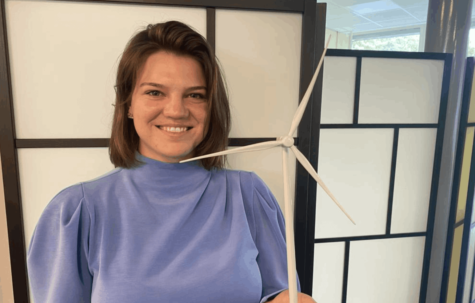 Nieuwe locoburgemeester Jouw Noordzee Eva den Boer